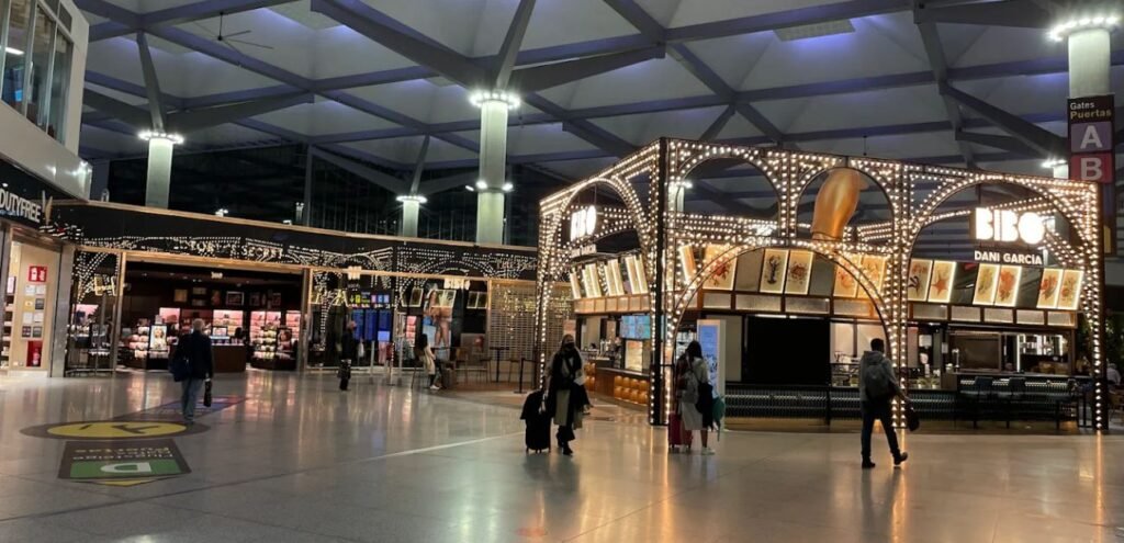 Delta Airlines AGP Terminal