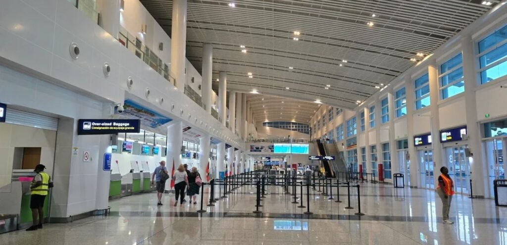 Delta Airlines ANU Terminal