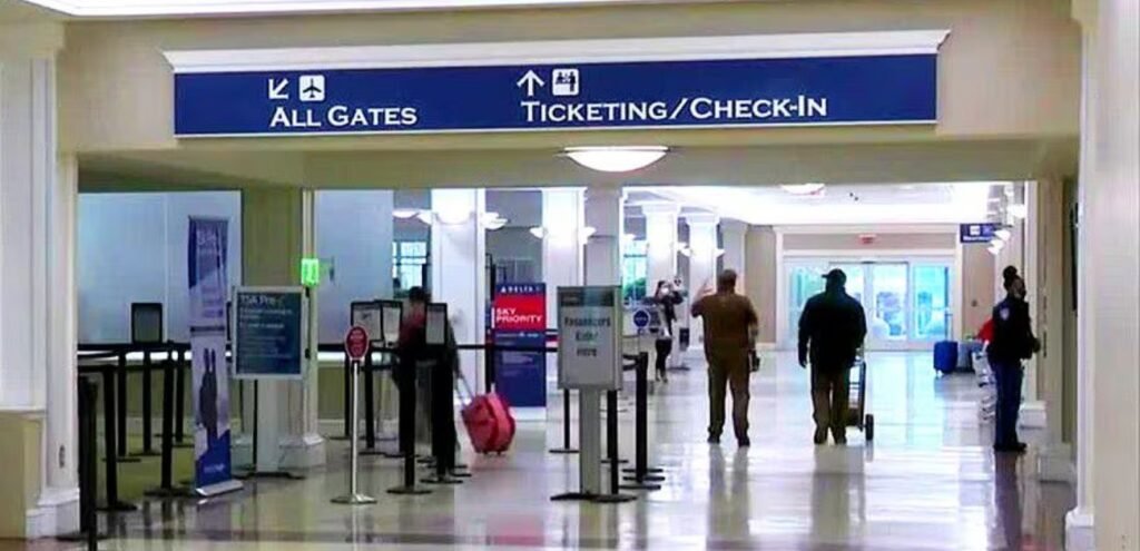 Delta Airlines AUG Terminal